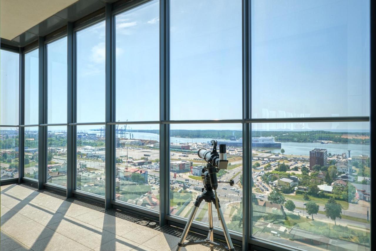 קלייפדה Sea View Apartment On 19Th Floor מראה חיצוני תמונה